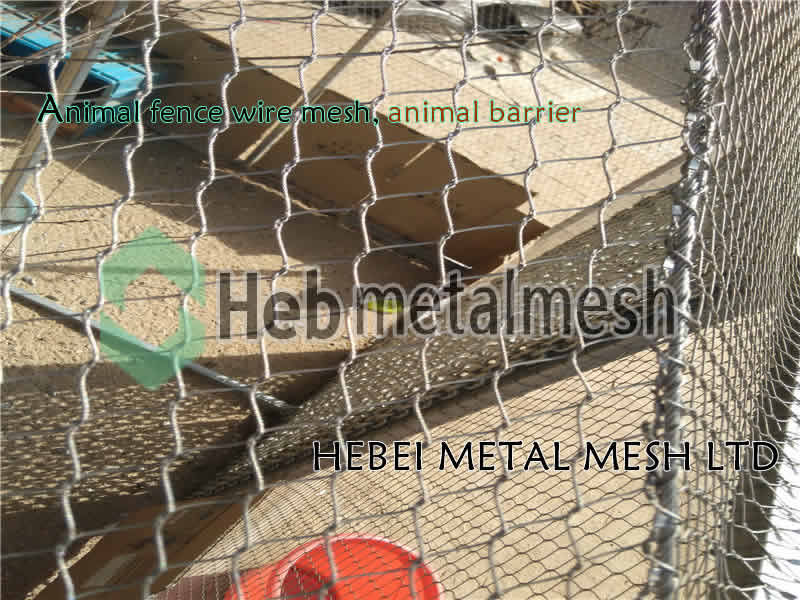 Animal fence wire mesh, animal barrier