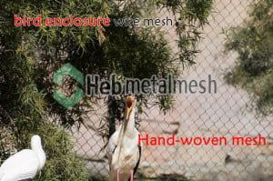 bird enclosure mesh, bird wire mesh, bird netting