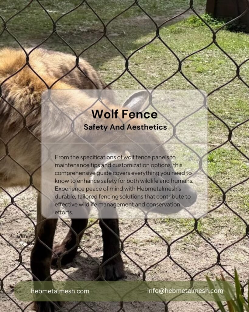 Ensuring Safety with Wolf Fences: The Ultimate Solution by Hebmetalmesh
