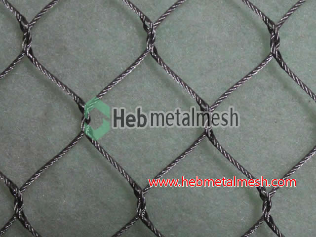 Rope mesh, stainless rope mesh, stainless steel rope mesh fence panels factory supplies