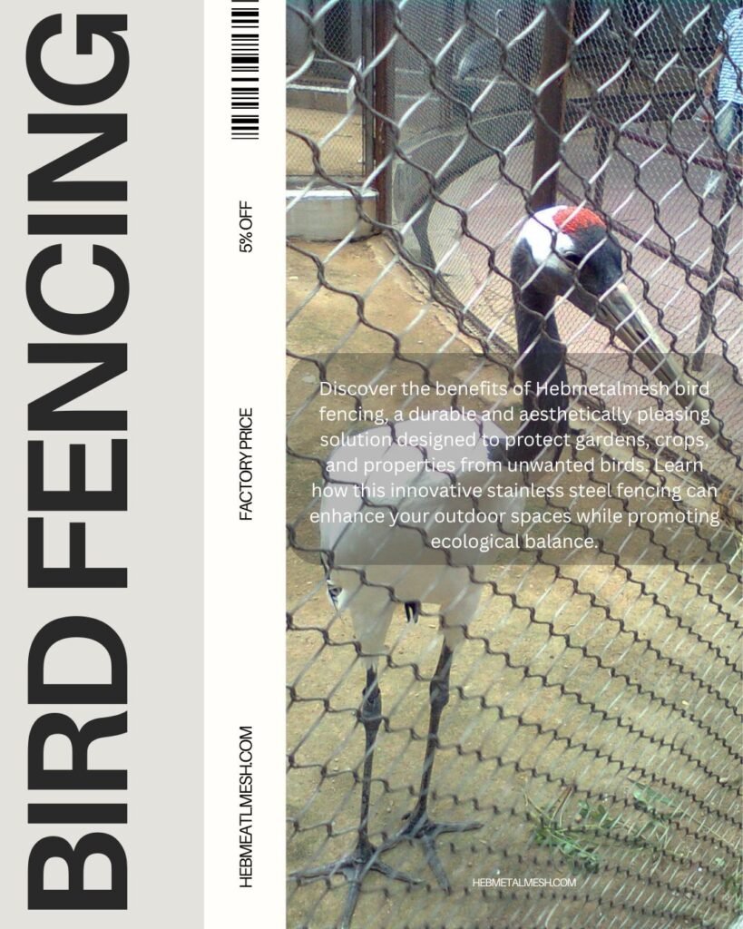 Bird fencing from hebmetalmsh