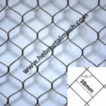 Stainless steel rope mesh 38mm holes