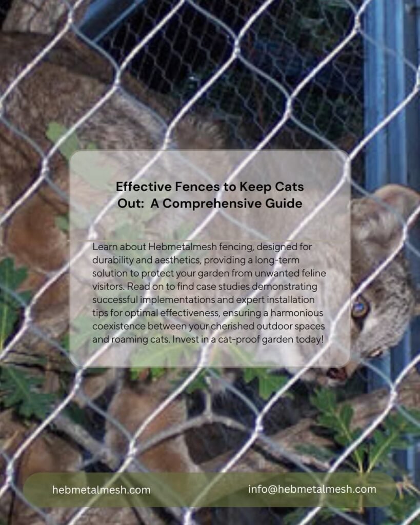 Effective Fences to Keep Cats Out: A Complete Guide