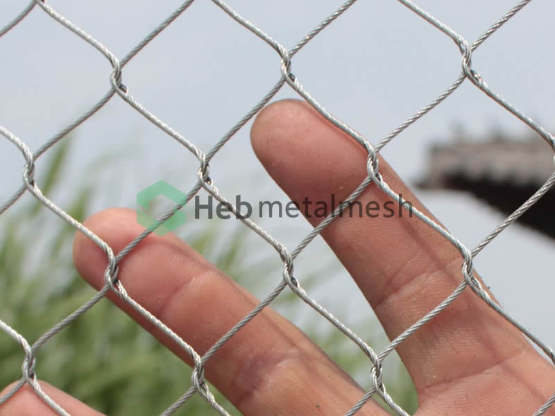 Amial fence - zoo mesh system