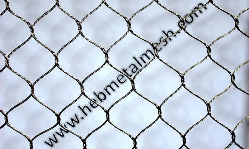 handwoven stainless steel netting