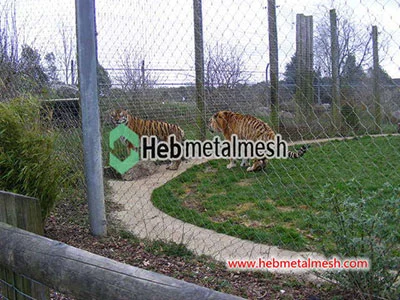 Zoo enclosures netting