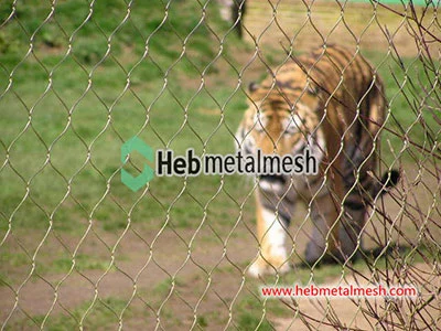 Zoo enclosures exhibit cages