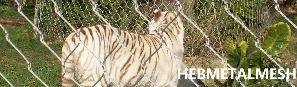 Tiger enclosure fencing, tiger fence netting factory sale