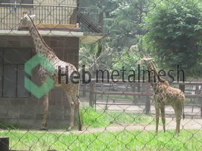 Deer enclosure fence from HEBMETALMESH