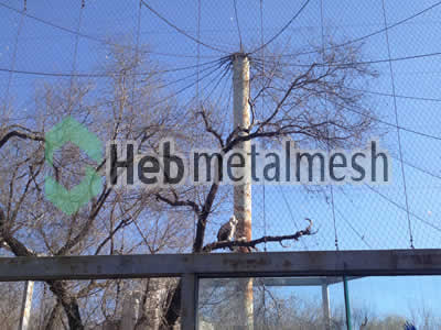 eagle fencing - type of handwoven stainless steel netting