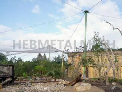 Siatka klatkowa, siatka linowa ze stali nierdzewnej i siatka zoo: dostępna w wersji dostosowanej