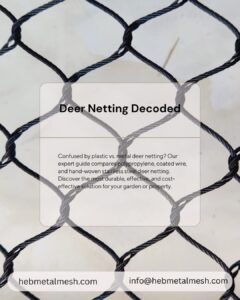 Deer Netting Decoded