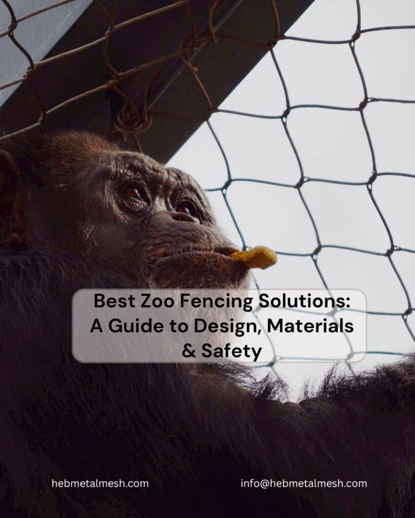 zoo fence solutions