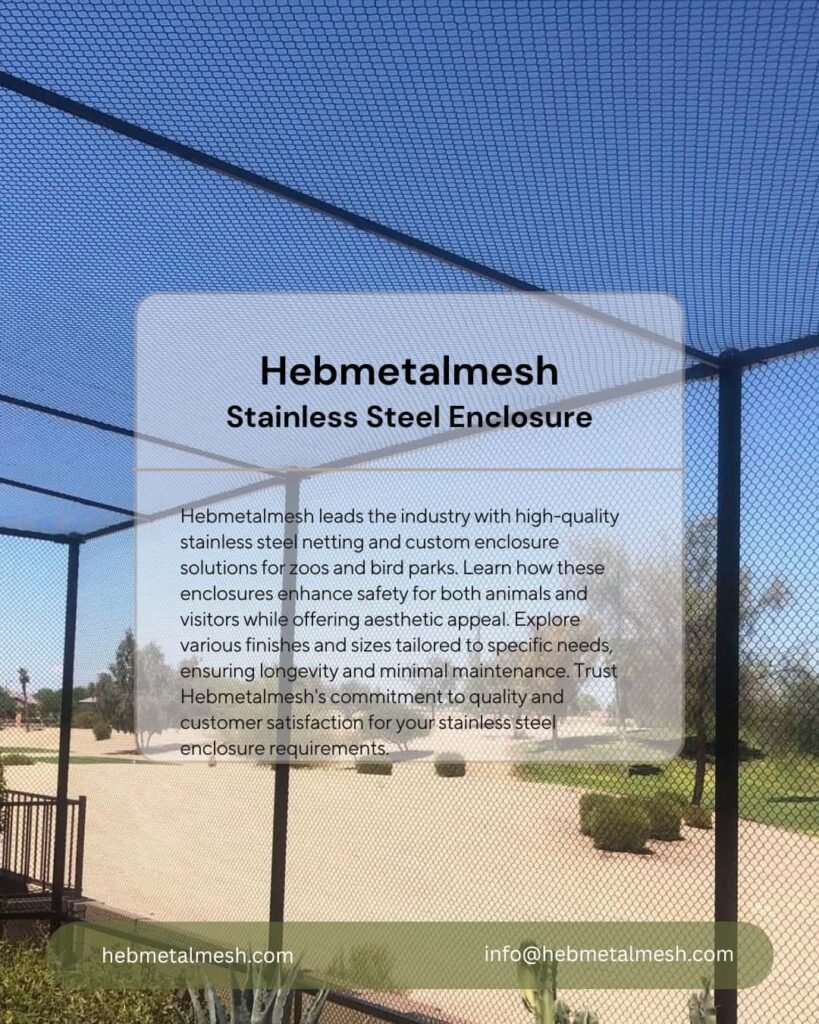 Stainless Steel Enclosures: Quality and Durability from Hebmetalmesh