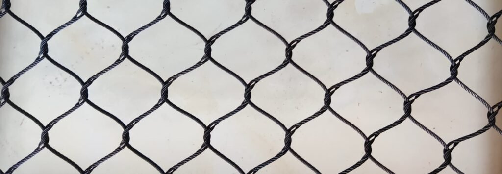 Black Oxide Stainless Steel Control Netting
