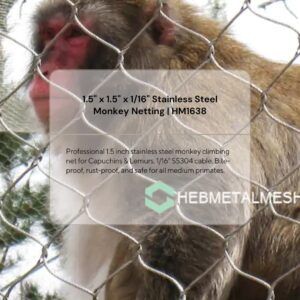 1.5-inch-stainless-steel-climbing-net-for-lemur-exhibits