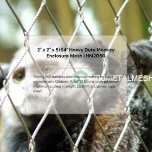 2-inch-heavy-duty-stainless-steel-mesh-for-gibbon-exhibits