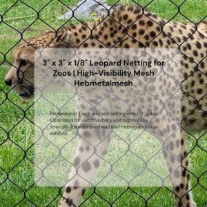 3-inch-stainless-steel-leopard-netting-for-high-visibility-zoo-exhibits